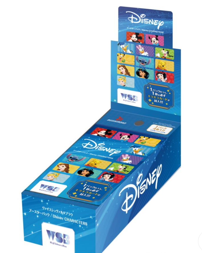 Weiss Schwarz Blau Disney CHARACTERS 1 case new