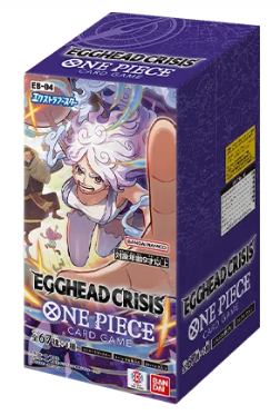 ONE PIECE Card Game Extra Booster "EGGHEAD CRISIS" Box taped new
