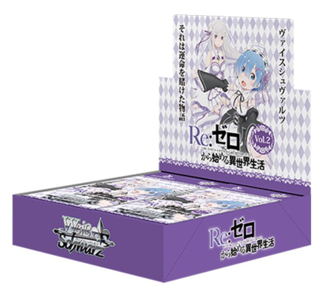 Weiss Schwarz Re:ZERO Starting Life in Another World Vol. 2 Booster bo –  japanmaster