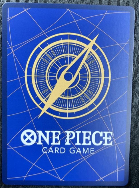 One Piece Card Luffy SR parallel Mint