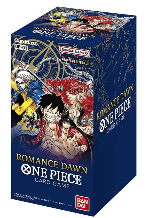 BANDAI One Piece Card Game Romance Dawn OP-01 Booster BOX japanmaster BANDAI One Piece Card Game Romance Dawn OP-01 Booster BOX japanmaster