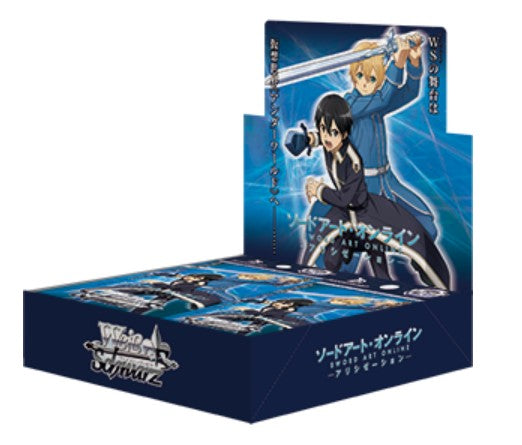 sword art online alicization booster box Weiss Schwarz Sword Art Online Alicization box new – japanmaster