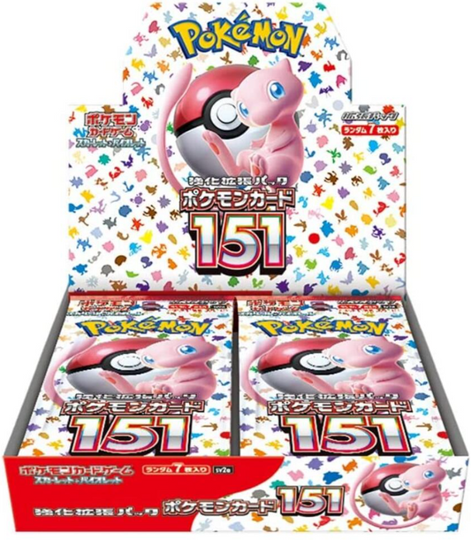 Pokemon Card 151 Scarlet & Violet booster box sealed
