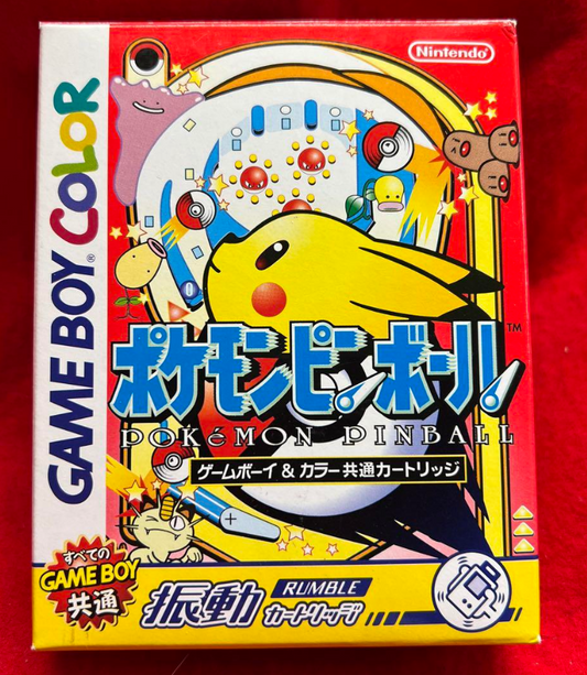 GameBoy color Pokemon pinball GB with box
