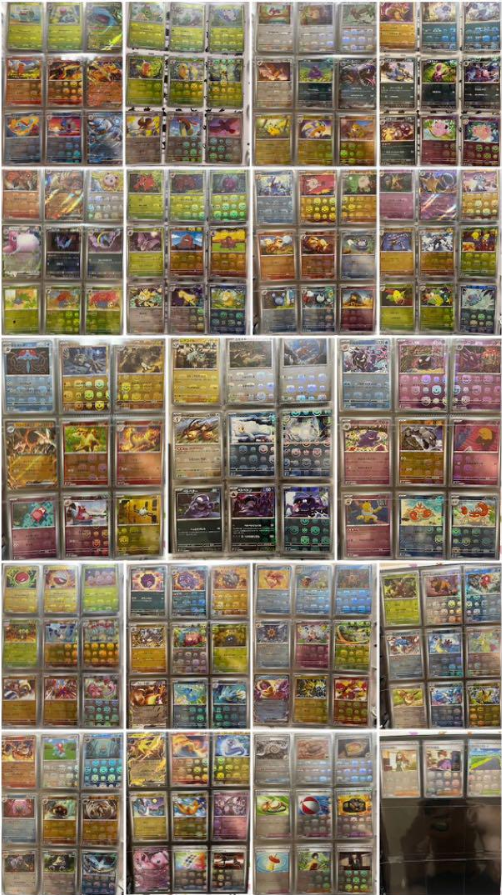 pokemon card 151 Master ball mirror complete 165 species