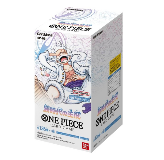 One piece card OP-05 hero of the new era box new