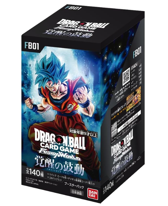 Dragon Ball Super Card Game Fusion World Booster Box Awakening Heartbeat [FB01]