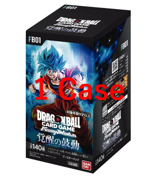 Dragon Ball Super Card Game Fusion World Booster 1 case Awakening Heartbeat [FB01]