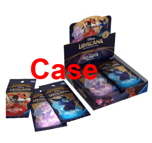 pre order lorcana booster JAPANESE version case