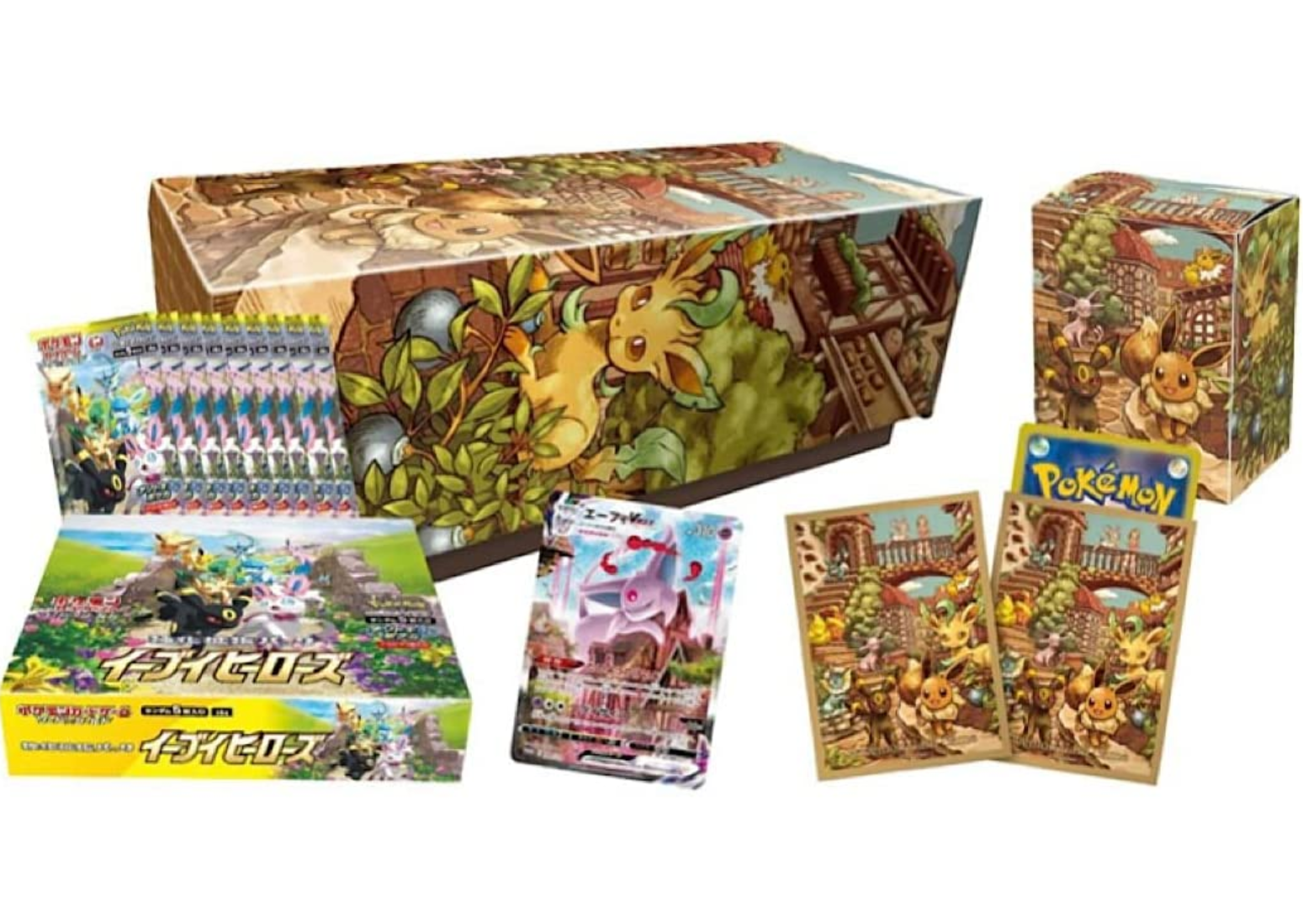 Pokmon TCG Box Pokmon TCG Sword & Shield: Eevee Heroes Expansion Box Factory Sealed Japanese Import Pokmon TCG Box Pokmon TCG Sword & Shield: Eevee Heroes Expansion Box Factory Sealed Japanese Import