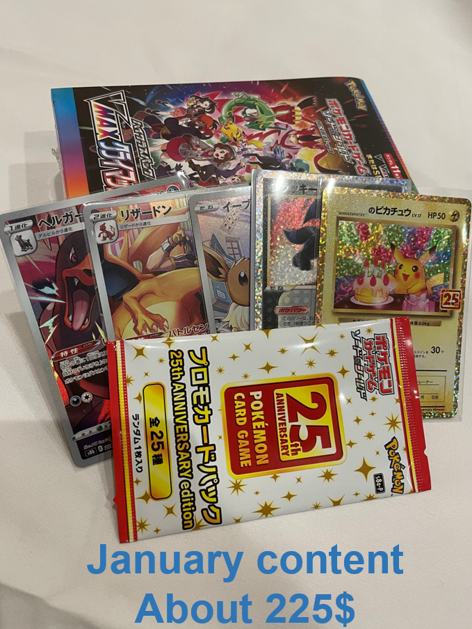 $ 200 / MO Mystery Box Plan