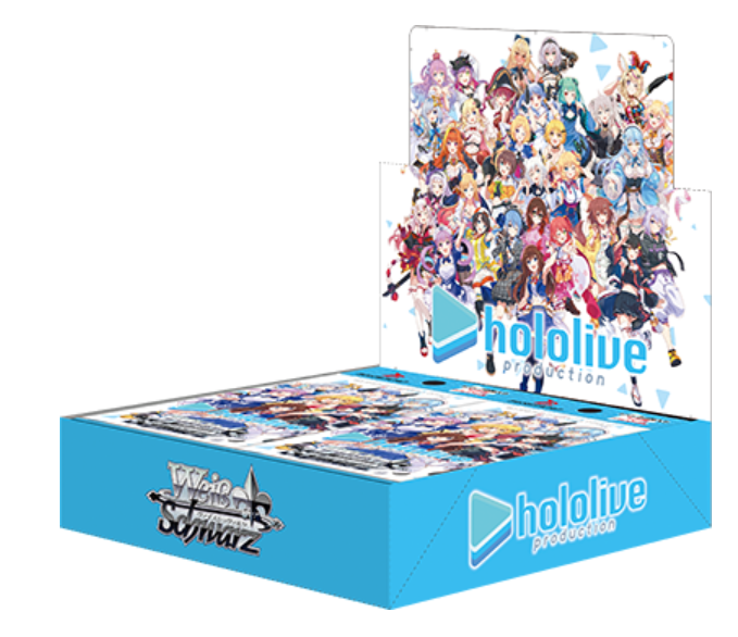 Weiss Schwarz Hololive Production Booster Box Pack 2021 Vtuber TCG Virtual Card