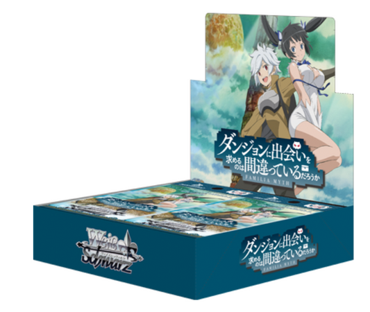 Weiss Schwarz Is It Wrong to Try to Pick Up Girls in a Dungeon? Booster pack Box
