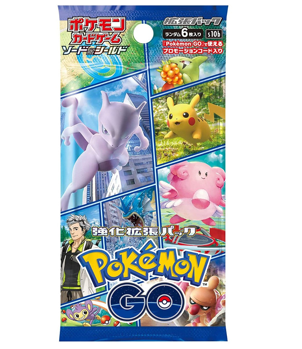 Pokemon Card Game Sword & Shield Booster Pack Pokemon GO BOX