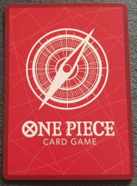 One Piece Card Luffy Leader Parallel Mint