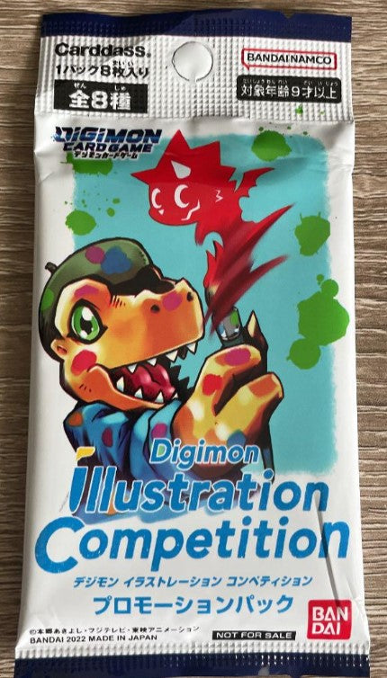 Digimon Illustration Competition promotional pack New