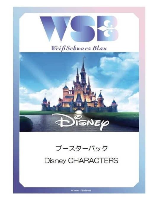 Weiss Schwarz Blau Disney CHARACTERS Booster box new