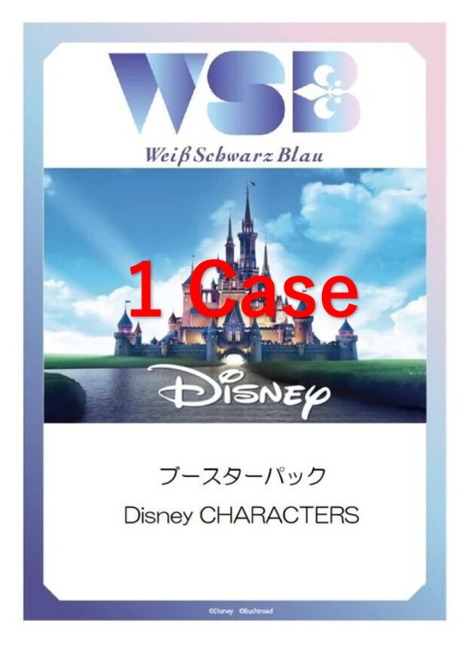 Weiss Schwarz Blau Disney CHARACTERS 1 case new