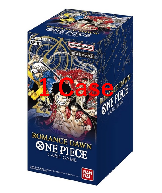 (1 case) BANDAI One Piece Card Game Romance Dawn OP-01 Booster BOX